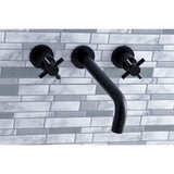 Concord Two-Handle 3-Hole Wall Mount Roman Tub Faucet