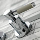 Kaiser Two-Handle 3-Hole Wall Mount Roman Tub Faucet