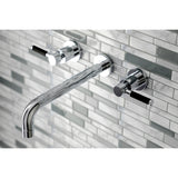 Kaiser Two-Handle 3-Hole Wall Mount Roman Tub Faucet