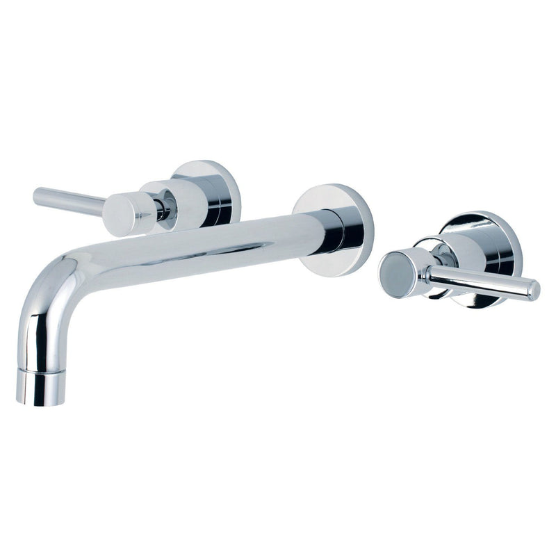 Concord Two-Handle 3-Hole Wall Mount Roman Tub Faucet