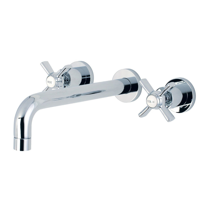 Millennium Two-Handle 3-Hole Wall Mount Roman Tub Faucet