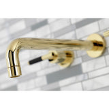 Kaiser Two-Handle 3-Hole Wall Mount Roman Tub Faucet