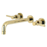 Concord Two-Handle 3-Hole Wall Mount Roman Tub Faucet