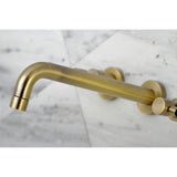 Kaiser Two-Handle 3-Hole Wall Mount Roman Tub Faucet