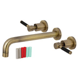 Kaiser Two-Handle 3-Hole Wall Mount Roman Tub Faucet