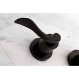NuWave Two-Handle 3-Hole Wall Mount Roman Tub Faucet