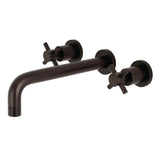 Concord Two-Handle 3-Hole Wall Mount Roman Tub Faucet