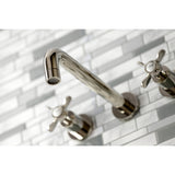 Essex Two-Handle 3-Hole Wall Mount Roman Tub Faucet