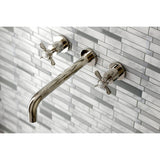 Essex Two-Handle 3-Hole Wall Mount Roman Tub Faucet