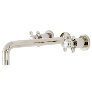 Metropolitan Two-Handle 3-Hole Wall Mount Roman Tub Faucet