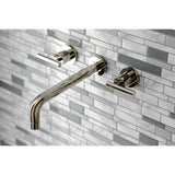 Manhattan Two-Handle 3-Hole Wall Mount Roman Tub Faucet