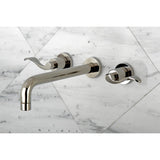 NuWave Two-Handle 3-Hole Wall Mount Roman Tub Faucet