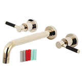 Kaiser Two-Handle 3-Hole Wall Mount Roman Tub Faucet