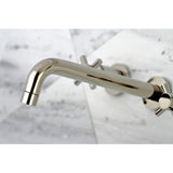 Concord Two-Handle 3-Hole Wall Mount Roman Tub Faucet