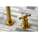 Metropolitan Two-Handle 3-Hole Wall Mount Roman Tub Faucet