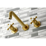 Metropolitan Two-Handle 3-Hole Wall Mount Roman Tub Faucet