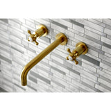 Metropolitan Two-Handle 3-Hole Wall Mount Roman Tub Faucet