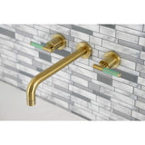 Kaiser Two-Handle 3-Hole Wall Mount Roman Tub Faucet