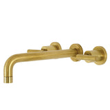 Manhattan Two-Handle 3-Hole Wall Mount Roman Tub Faucet