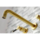 Kaiser Two-Handle 3-Hole Wall Mount Roman Tub Faucet