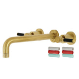 Kaiser Two-Handle 3-Hole Wall Mount Roman Tub Faucet