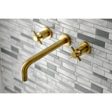 Concord Two-Handle 3-Hole Wall Mount Roman Tub Faucet