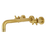 Concord Two-Handle 3-Hole Wall Mount Roman Tub Faucet