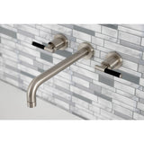 Kaiser Two-Handle 3-Hole Wall Mount Roman Tub Faucet