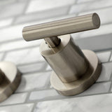 Manhattan Two-Handle 3-Hole Wall Mount Roman Tub Faucet