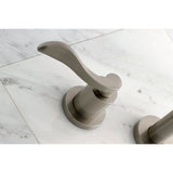 NuWave Two-Handle 3-Hole Wall Mount Roman Tub Faucet