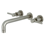 Concord Two-Handle 3-Hole Wall Mount Roman Tub Faucet