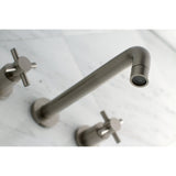 Concord Two-Handle 3-Hole Wall Mount Roman Tub Faucet