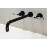 Kaiser Two-Handle 3-Hole Wall Mount Roman Tub Faucet