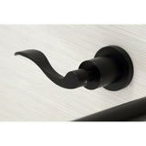 NuWave Two-Handle 3-Hole Wall Mount Roman Tub Faucet