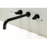 Kaiser Two-Handle 3-Hole Wall Mount Roman Tub Faucet