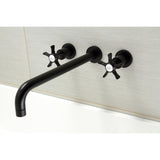 Hamilton Two-Handle 3-Hole Wall Mount Roman Tub Faucet