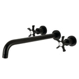 Hamilton Two-Handle 3-Hole Wall Mount Roman Tub Faucet