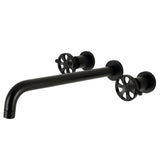 Belknap Two-Handle 3-Hole Wall Mount Roman Tub Faucet