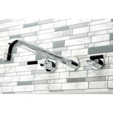 Kaiser Two-Handle 3-Hole Wall Mount Roman Tub Faucet