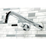 Kaiser Two-Handle 3-Hole Wall Mount Roman Tub Faucet