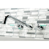 Kaiser Two-Handle 3-Hole Wall Mount Roman Tub Faucet