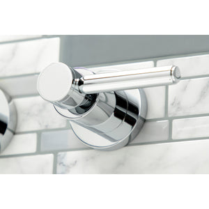 Concord Two-Handle 3-Hole Wall Mount Roman Tub Faucet