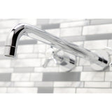 Hamilton Two-Handle 3-Hole Wall Mount Roman Tub Faucet