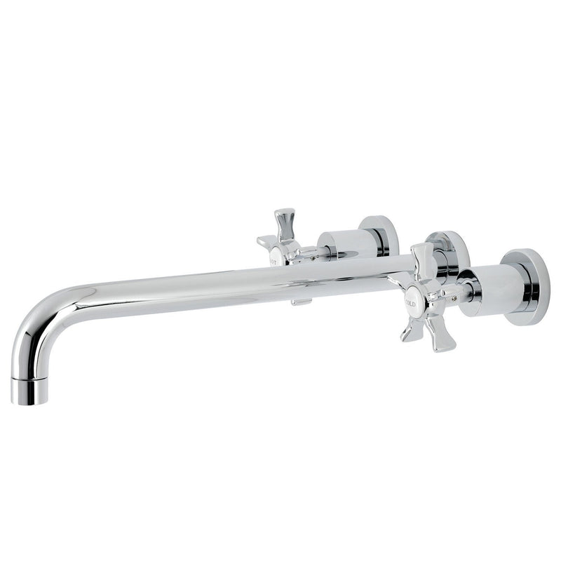 Hamilton Two-Handle 3-Hole Wall Mount Roman Tub Faucet