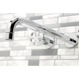 Belknap Two-Handle 3-Hole Wall Mount Roman Tub Faucet