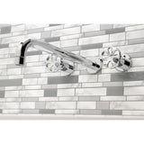 Belknap Two-Handle 3-Hole Wall Mount Roman Tub Faucet