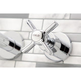 Millennium Two-Handle 3-Hole Wall Mount Roman Tub Faucet