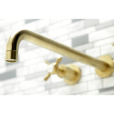 Essex Two-Handle 3-Hole Wall Mount Roman Tub Faucet