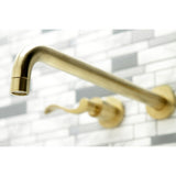 NuWave Two-Handle 3-Hole Wall Mount Roman Tub Faucet