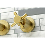 Concord Two-Handle 3-Hole Wall Mount Roman Tub Faucet